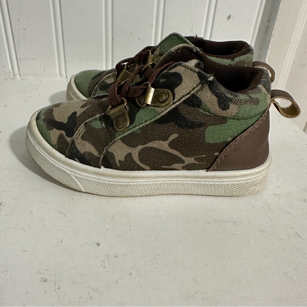 Oomphies Adrian unisex Sneaker Green Camo Sneaker